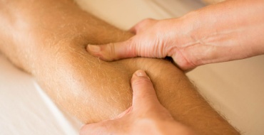 Massage du mollet