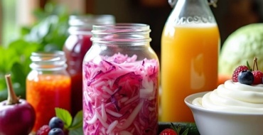 Aliments contenant probiotiques