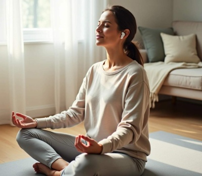 Séance de sophrologie en ligne